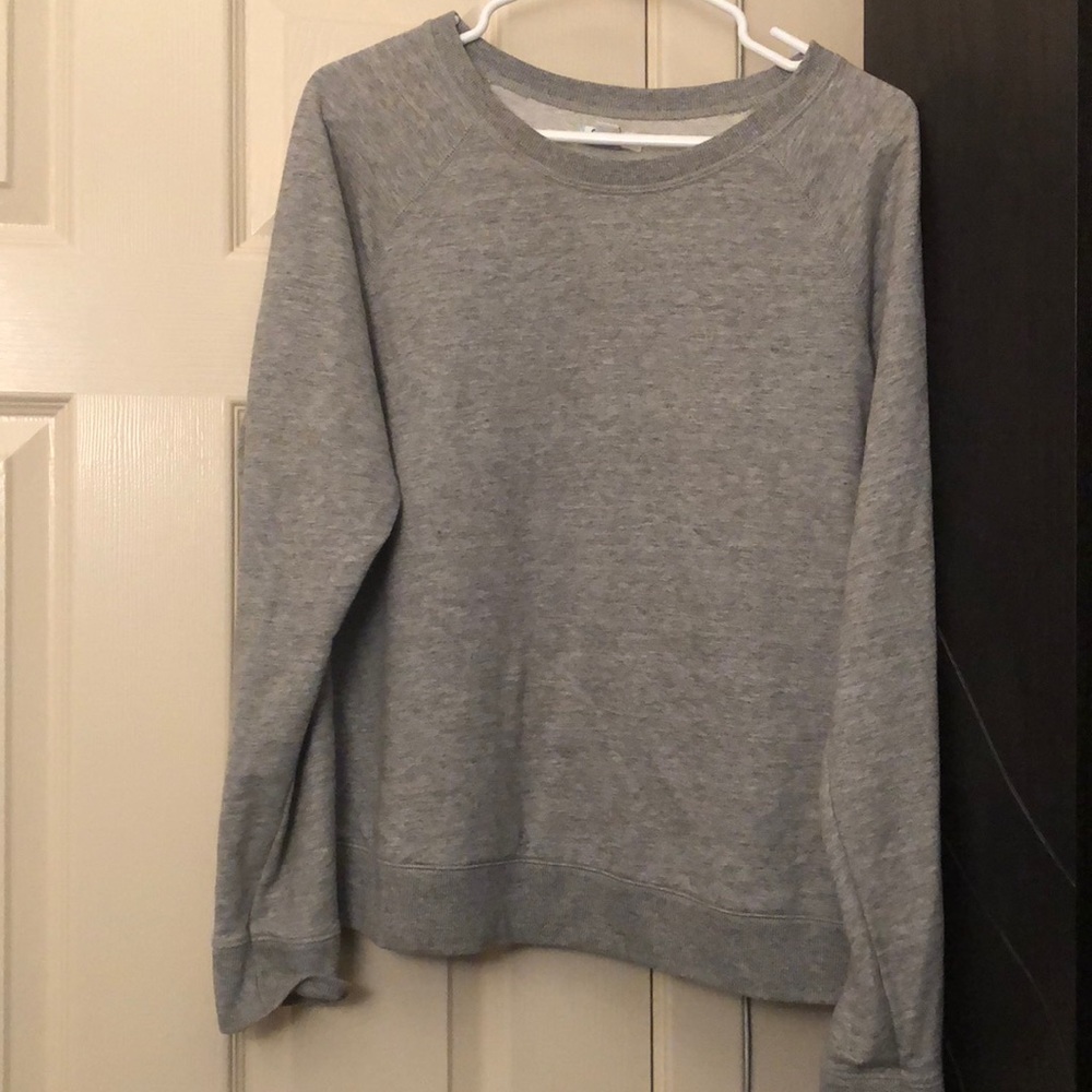 Crew neck sweatshirt